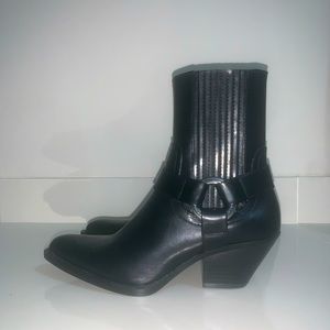 ZARA Heeled Cowboy Boots